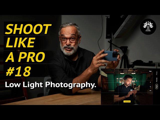 How to use Pro-Mode to create excellent Low Light images with Mobile Phones.