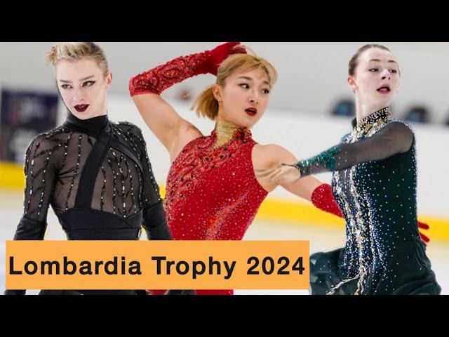 Lombardia Trophy 2024: Amber Glenn posts career-best short program to lead Sakamoto Kaori