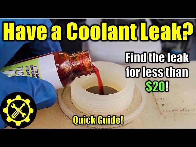 How to find a Coolant Leak!