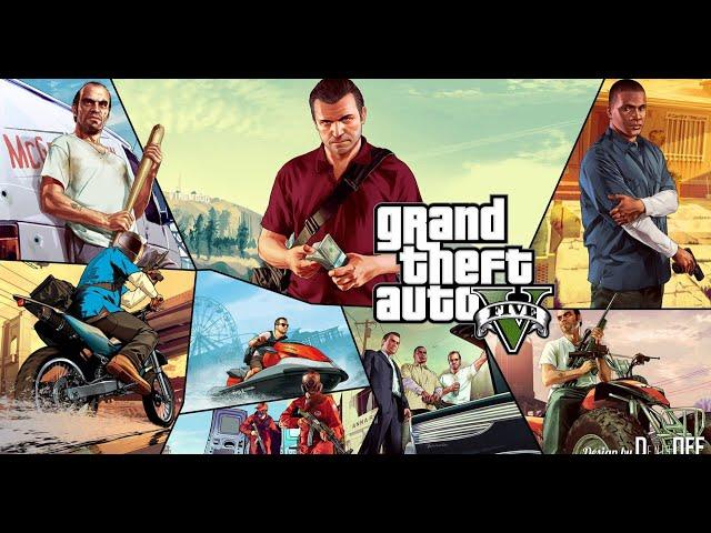 Grand Theft Auto 5 Story Mode Christmas Stream