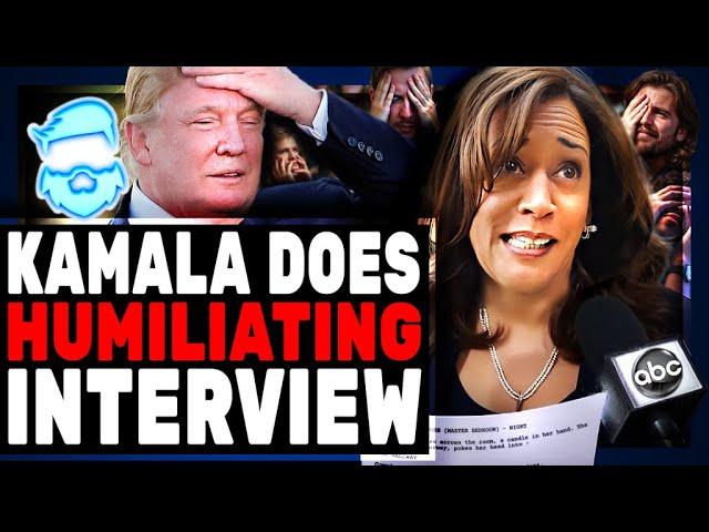 Kamala ROASTED For HUMILIATING Interview! She Will NEVER Do This Again!