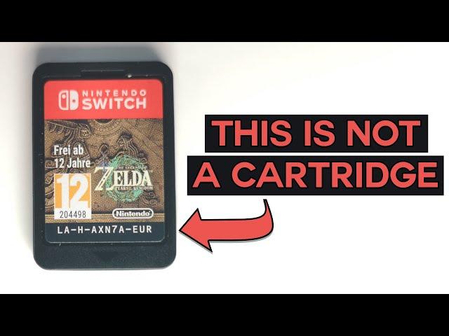 Nintendo Switch Cartridges Are Not Cartridges