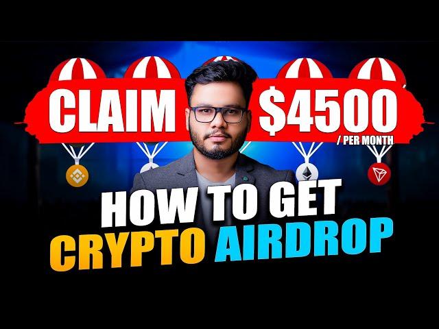 CRYPTO AIRDROP ($4500) How to Find & Claim 2024 (Make Money)