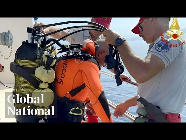 Global National: Aug. 20, 2024 | Divers struggle to enter Sicily yacht wreck