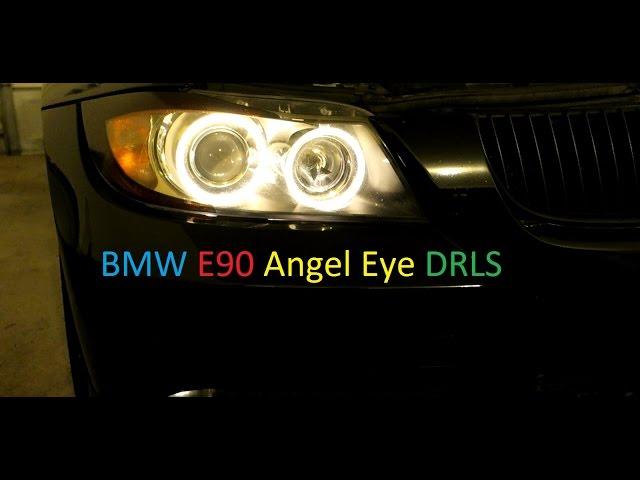 BMW E90 Angel Eyes as standard DRLs DIY and coding via NCS Expert