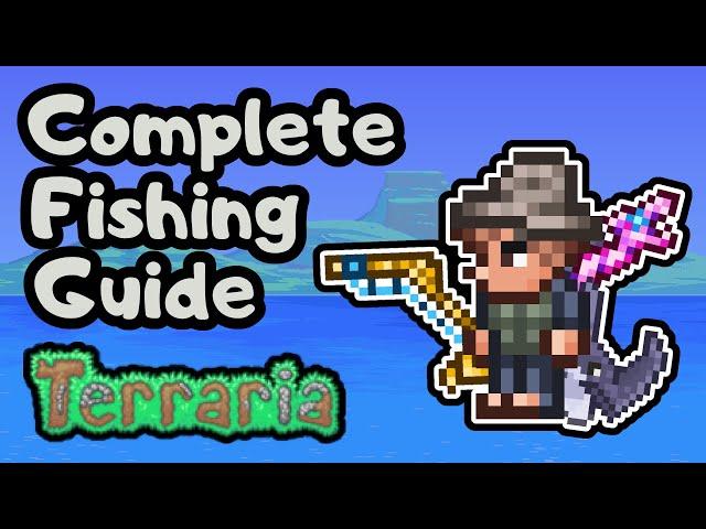 COMPLETE BEGINNER'S GUIDE TO FISHING Terraria 1.4 (2024)