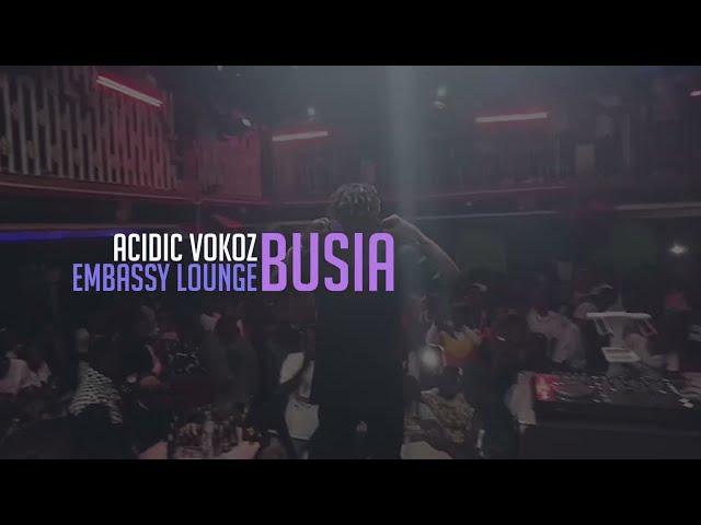 ACIDIC VOKOZ PERFORMING LIVE IN BUSIA