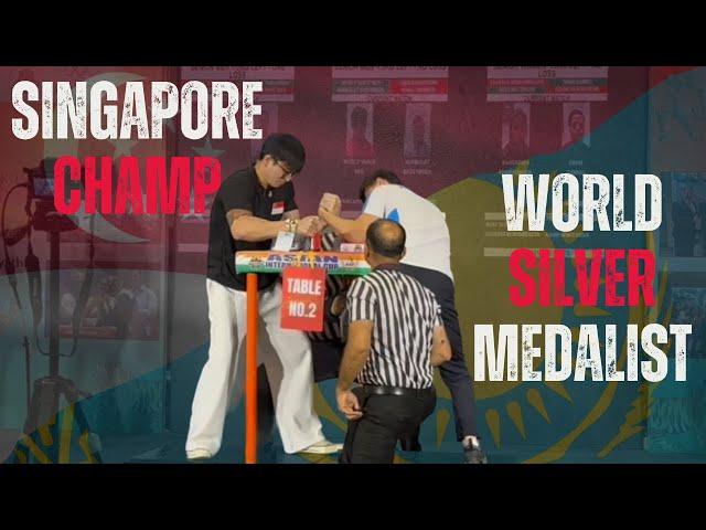 How Does Singapore Stack Up Against the World Armwrestling Level?