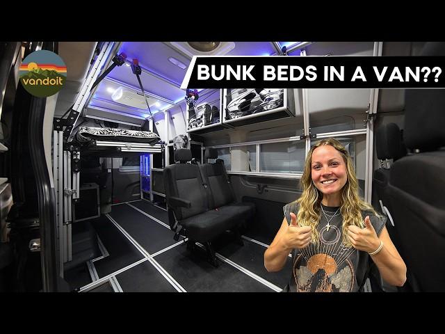 This Modular Camper Van Has a Game-Changing Bunk System