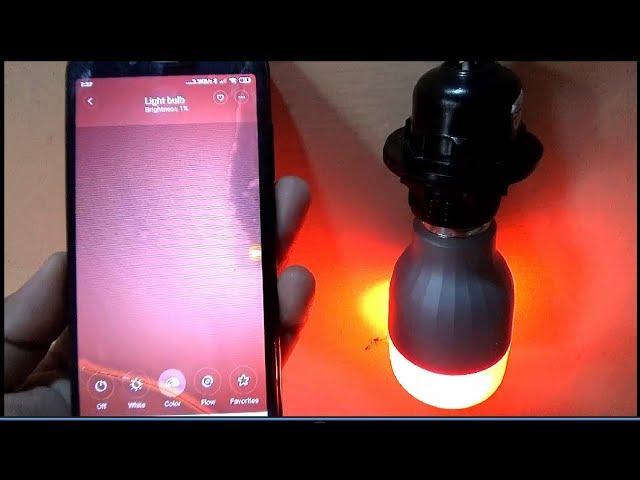 How to Setup Mi Led Smart Bulb | Connect Mi Smart Led Bulb To Mobile | Mi Home App Setup | #xiaomi