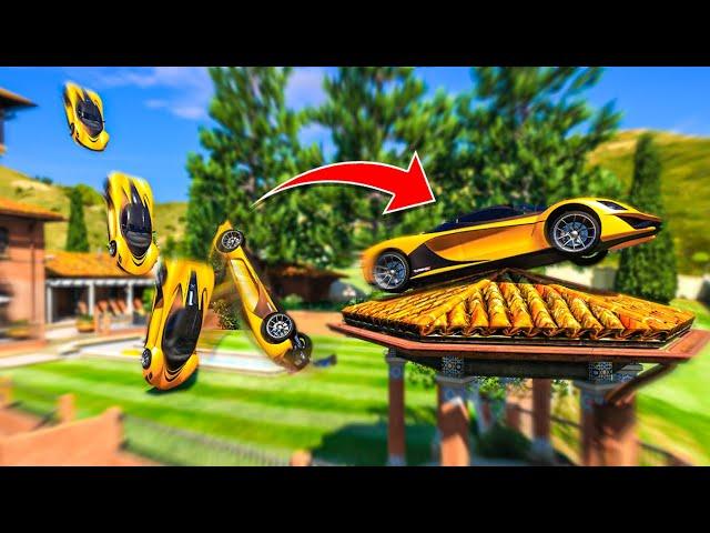 I Landed a CRAZY Car Flip STUNT In GTA 5!