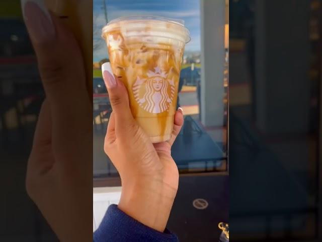 The BEST Starbucks drink for sweet coffee lovers! #starbucks #icedcoffee