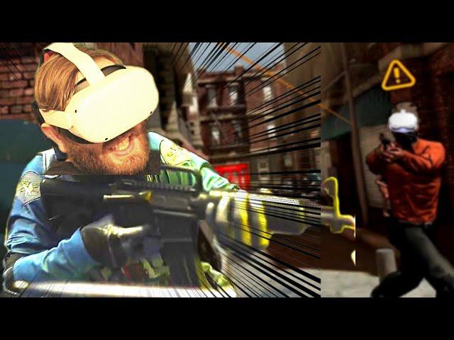 This is literally TIME CRISIS in VR...but BETTER! Crisis VRigade 2 gameplay and in depth review.