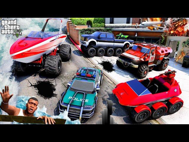 GTA 5 - Stealing DOOMSDAY CARS With Franklin! | (Real Life Cars #299)