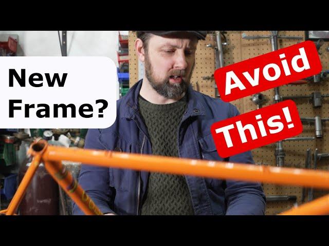 10 TRADE SECRETS to buying a VINTAGE BIKE frame (vintage frame buying guide)