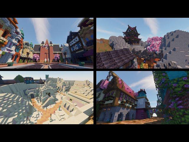 Minecraft Amusement Park: Kaailand | MC Build Showcase