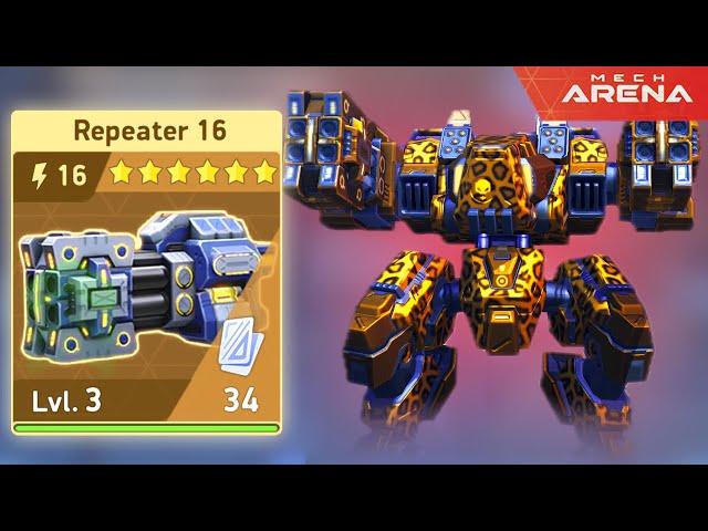 Mech Arena’s Most Stylish Combo: Gatecrasher + Repeater! 