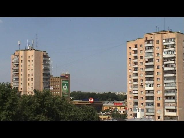 Таймлапс Житомир / Timelapse Zhytomyr / Вид на «Глобал UA» Житомир / Видеосьемка в Житомире 2009 г.