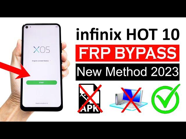 infinix HOT 10 FRP Unlock  New Easy Trick (No Need Computer)