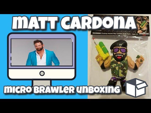 Matt Cardona Micro Brawler Unboxing