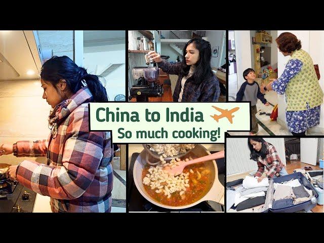 Going to India after 2 years I My travel experience I Pasta, mutton curry & more