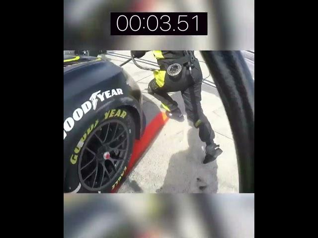 The fastest pit stop in NASCAR history  (via joegibbsracing/IG)