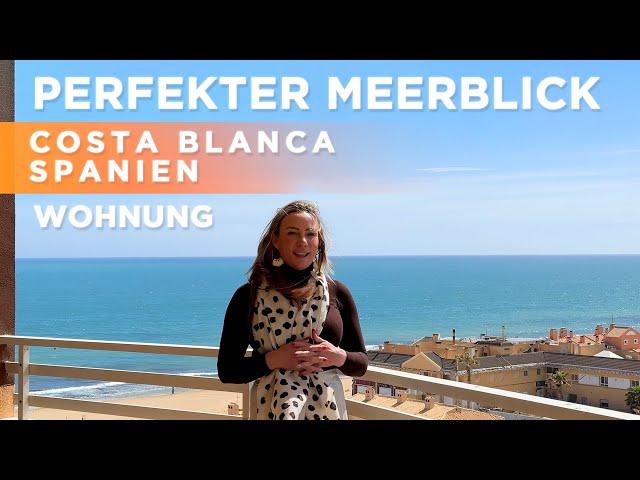  MEERESBLICK ANGEBOT Wohnung mit Meerblick und Parkplatz in La Mata, Torrevieja