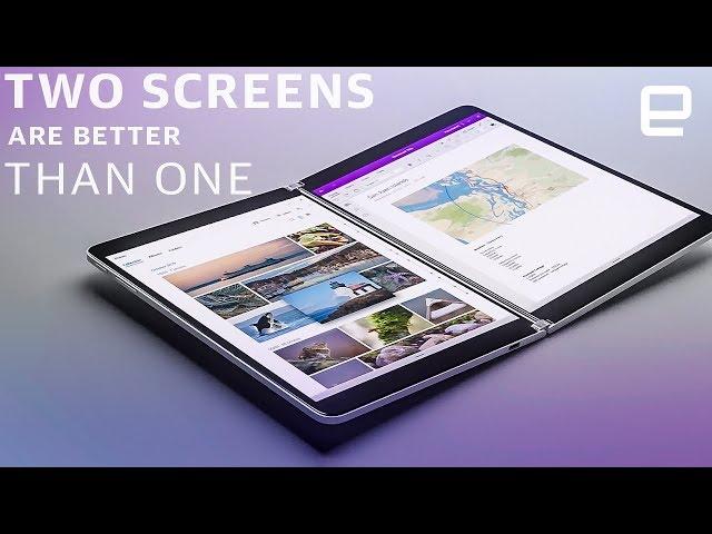 Microsoft is right: Dual displays are a safer bet than folding screens