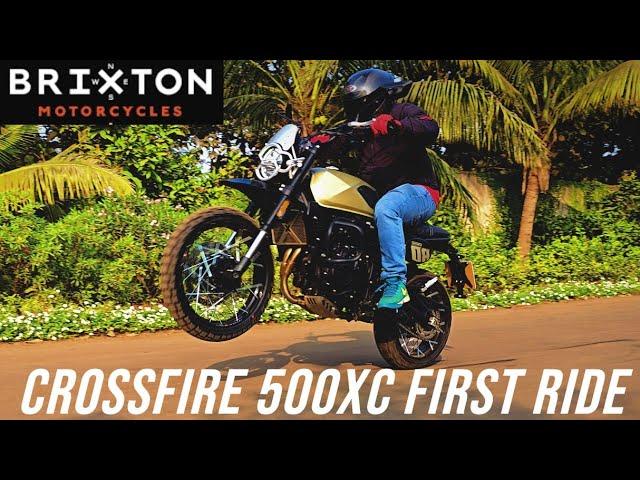 Brixton Crossfire 500XC First Ride Review | Screamin' Scrambler