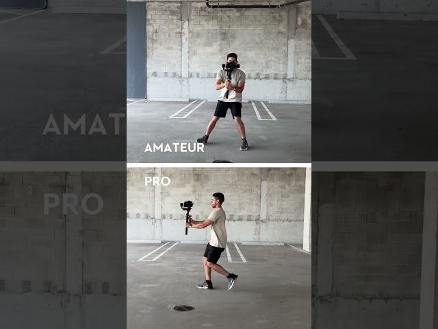 This gimbal technique makes a HUGE difference  DJI RS 4 Pro  @itspatj #videography #tutorial