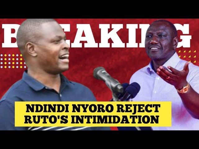 BREAKING! RUTO TARGET NDINDI NYORO AND 13 OTHER MPs FROM MT KENYA