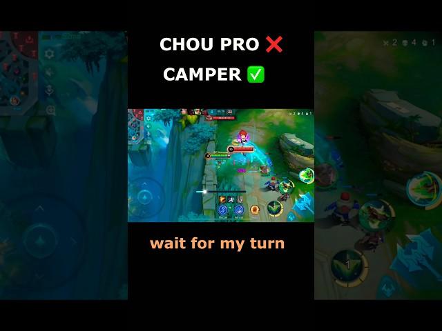Why Camping CHOU ? #mobilelegends #mobalegends #mlbb #ml