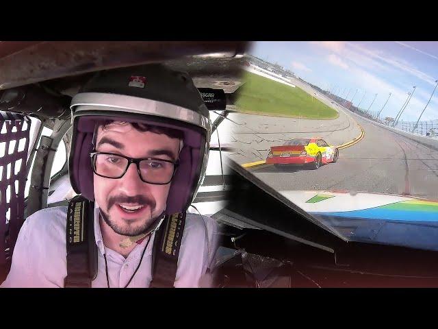 NASCAR Racing Experience RIDE-ALONG at Daytona!