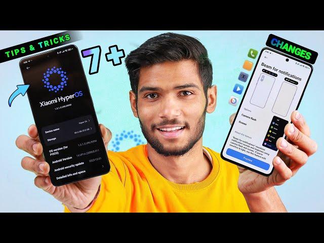 New Xiaomi Hyper OS Update 7+ Tips & Tricks Changes/Features