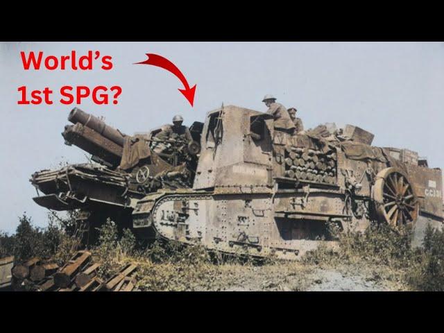 MARK I GUN CARRIER: The World's First Self-Propelled Gun