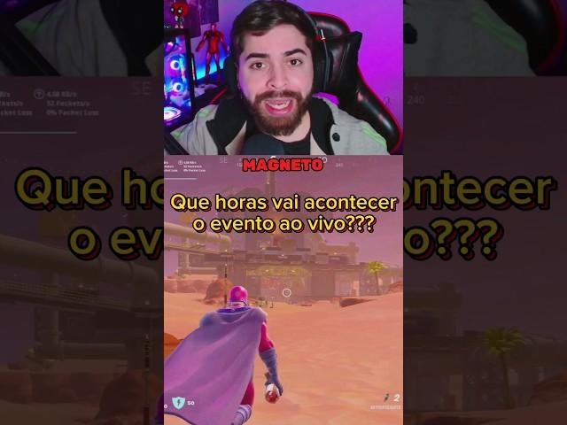 Que horas vai acontecer o evento ao vivo? #fortnite #fortnitebrasil #fortniteclips