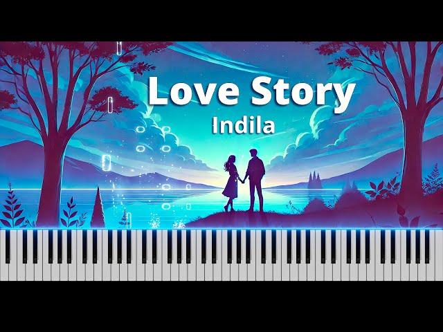 Indila - Love Story on Piano [FREE MIDI]