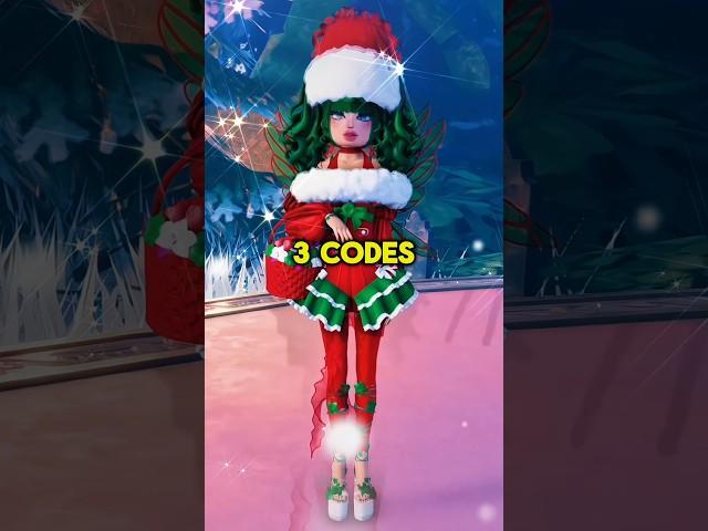 DRESS TO IMPRESS HURRY GET THIS 3 NEW CODES BEFORE CHRISTMAS UPDATE #roblox #dresstoimpress #dti