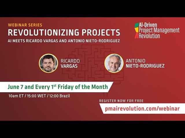 Webinar Series Revolutionizing Projects - July Edition