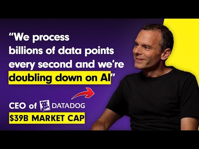 AI at Datadog: Monitoring machines in the age of LLMs  | Olivier Pomel, CEO of Datadog