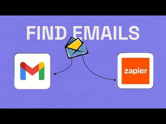 How to find multiple emails in Gmail using Zapier