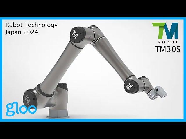 Techman Robot showcase the TM30S at Robot Technology Japan 2024