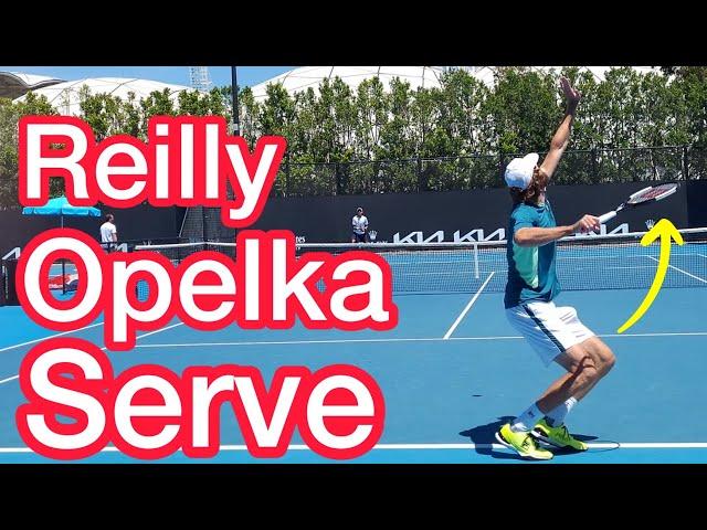 Reilly Opelka Serve Analysis (6 Awesome Tennis Tips)