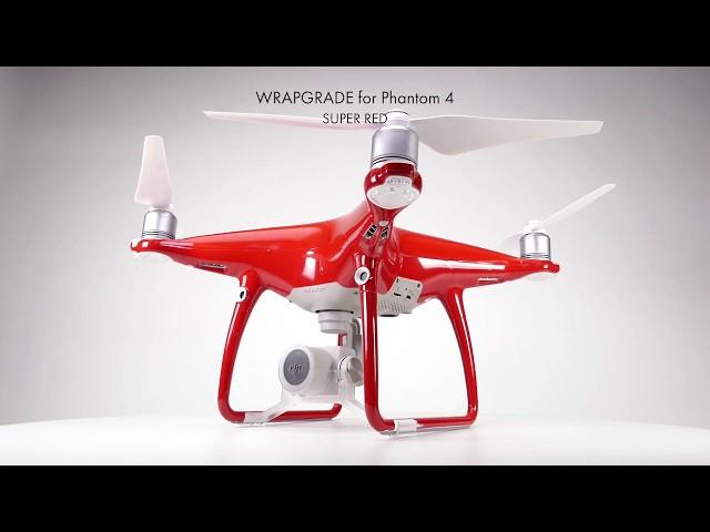 Wrapgrade Poly for Phantom 4 | SUPER RED