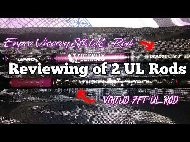 Reviewing Virtud Rod & Eupro Viceroy Rod ( Giving some tips to prevent rust in your guides! )