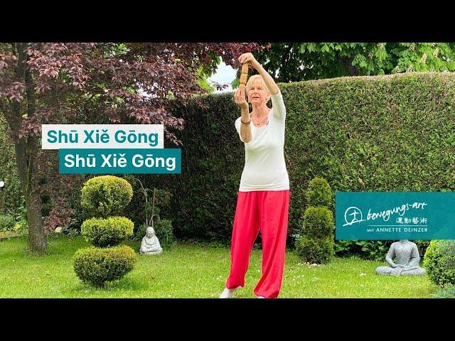 Shū Xiě Gōng mit dem Qi-Stab - Qi Gong Online Kurs