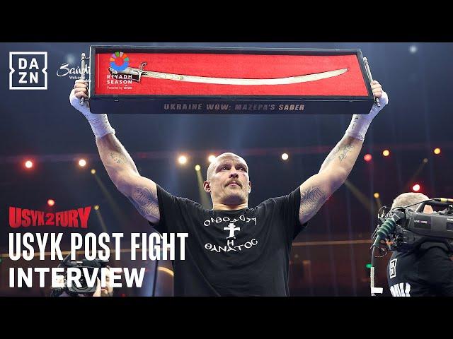 Post Fight Interview | Oleksandr Usyk