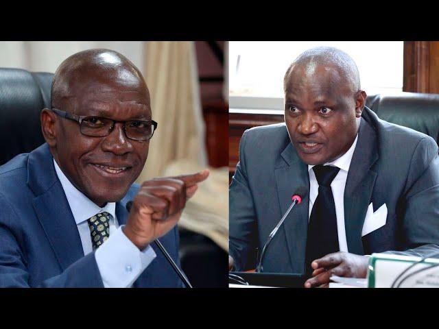 "AM NOT HERE TO MASSAGE YOUR EGO" DRAMA AS CS MBADI CLASH WITH SENATOR BONY KHALWALE