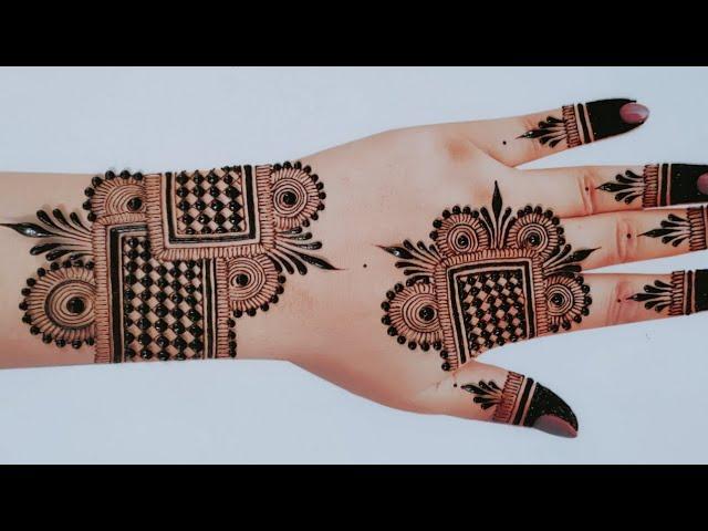 New stylish mehndi design |Arabic mehndidesign | simple mehndi design | mehandi design |Mehndi