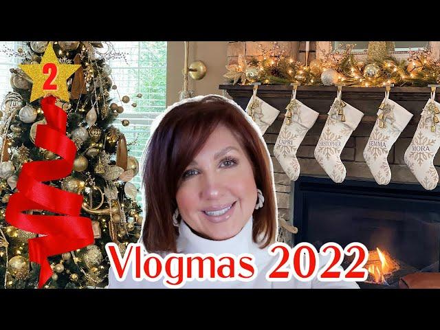 VLOGMAS 2 |  Annual Shopping Trip, Festive Afternoon, Visiting Christmas of Memories Past 